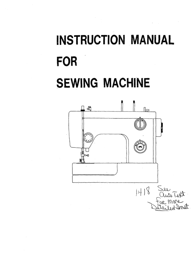 Singer Sewing Machine User manual