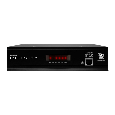 ADDER AdderLink Infinity Manager User manual