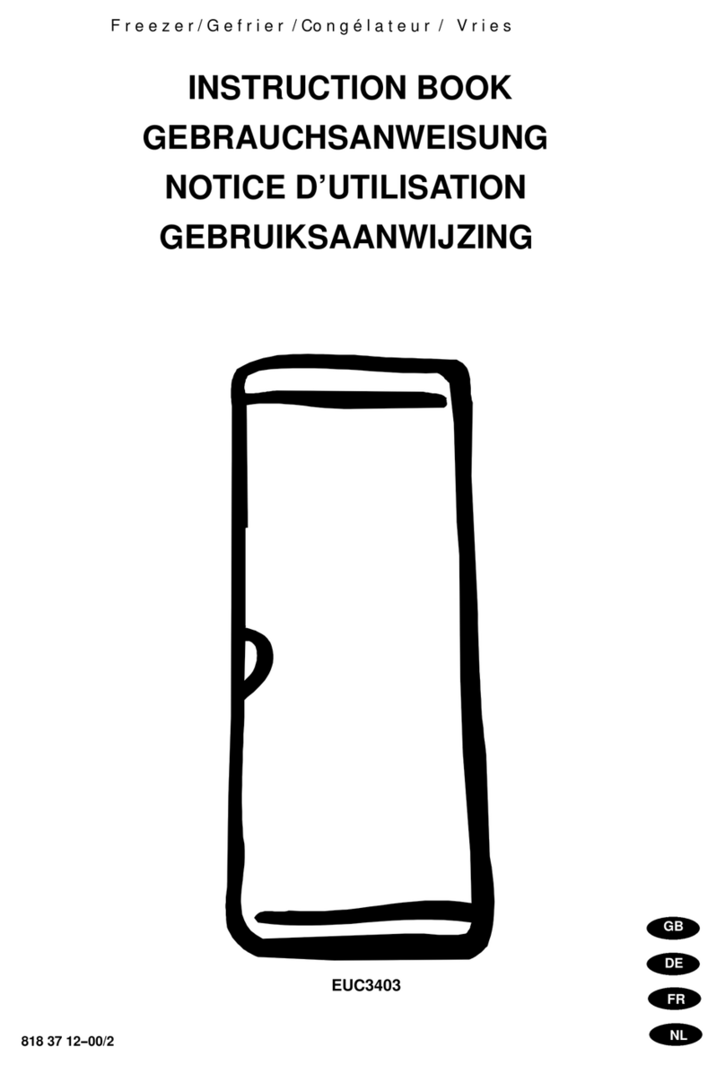 Electrolux EUC3403 User manual