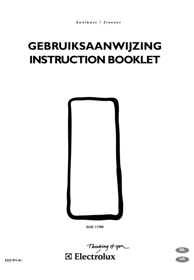 Electrolux EUG11700 User manual