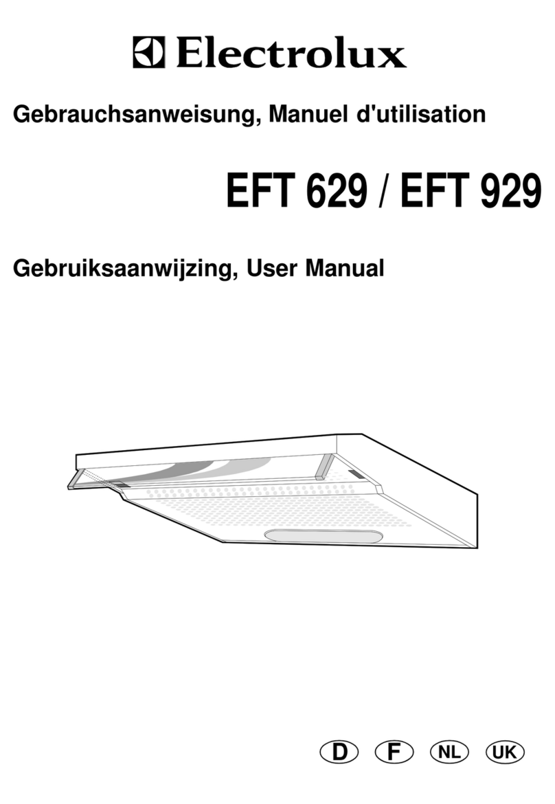 Electrolux EFT 629 User manual