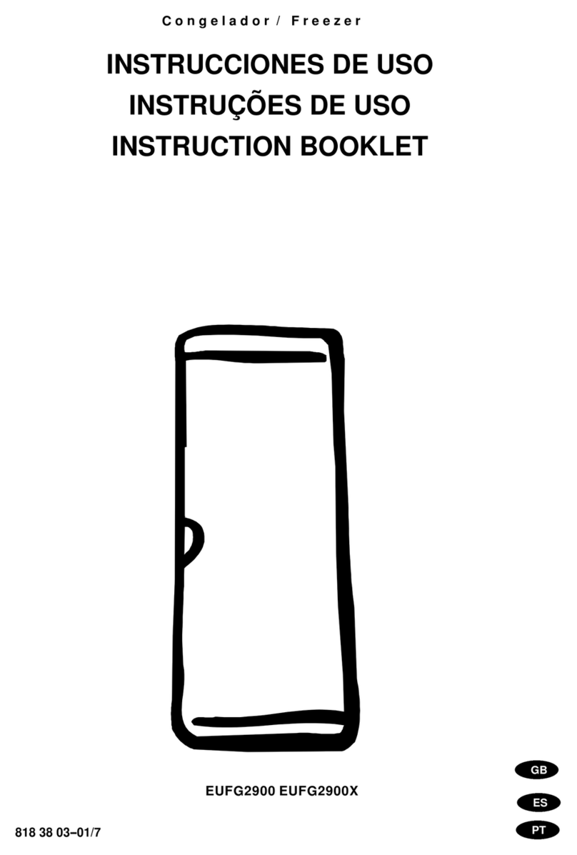 Electrolux U29251 EUFG2900 User manual