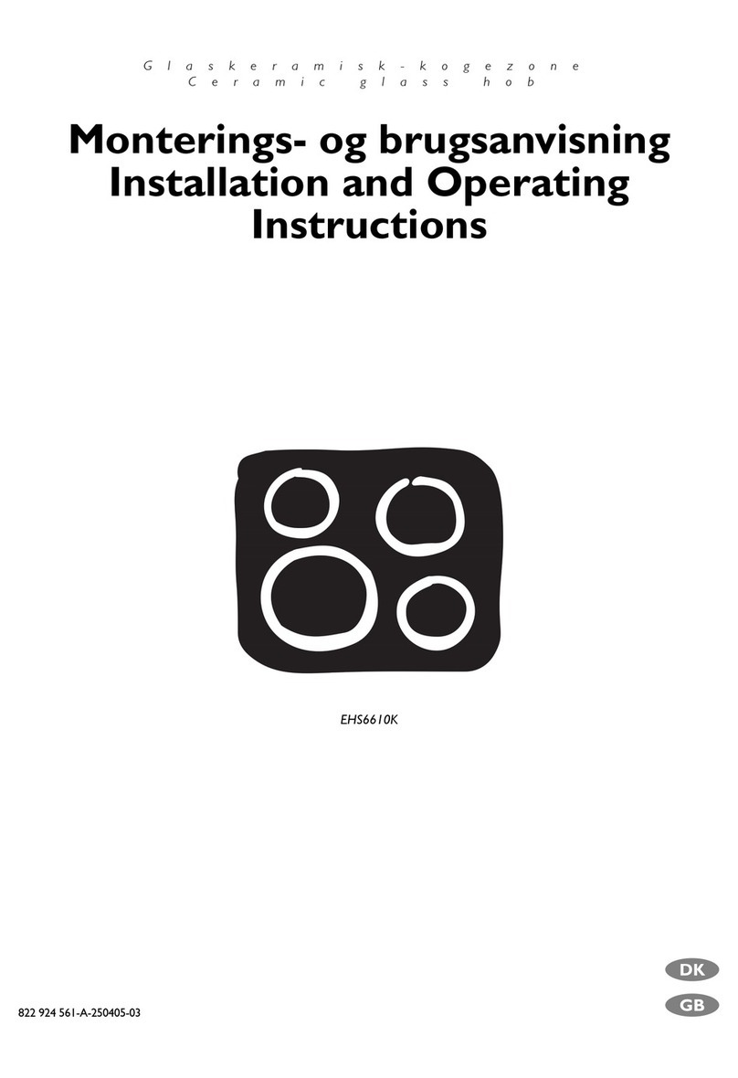 Electrolux EHS6610K User manual