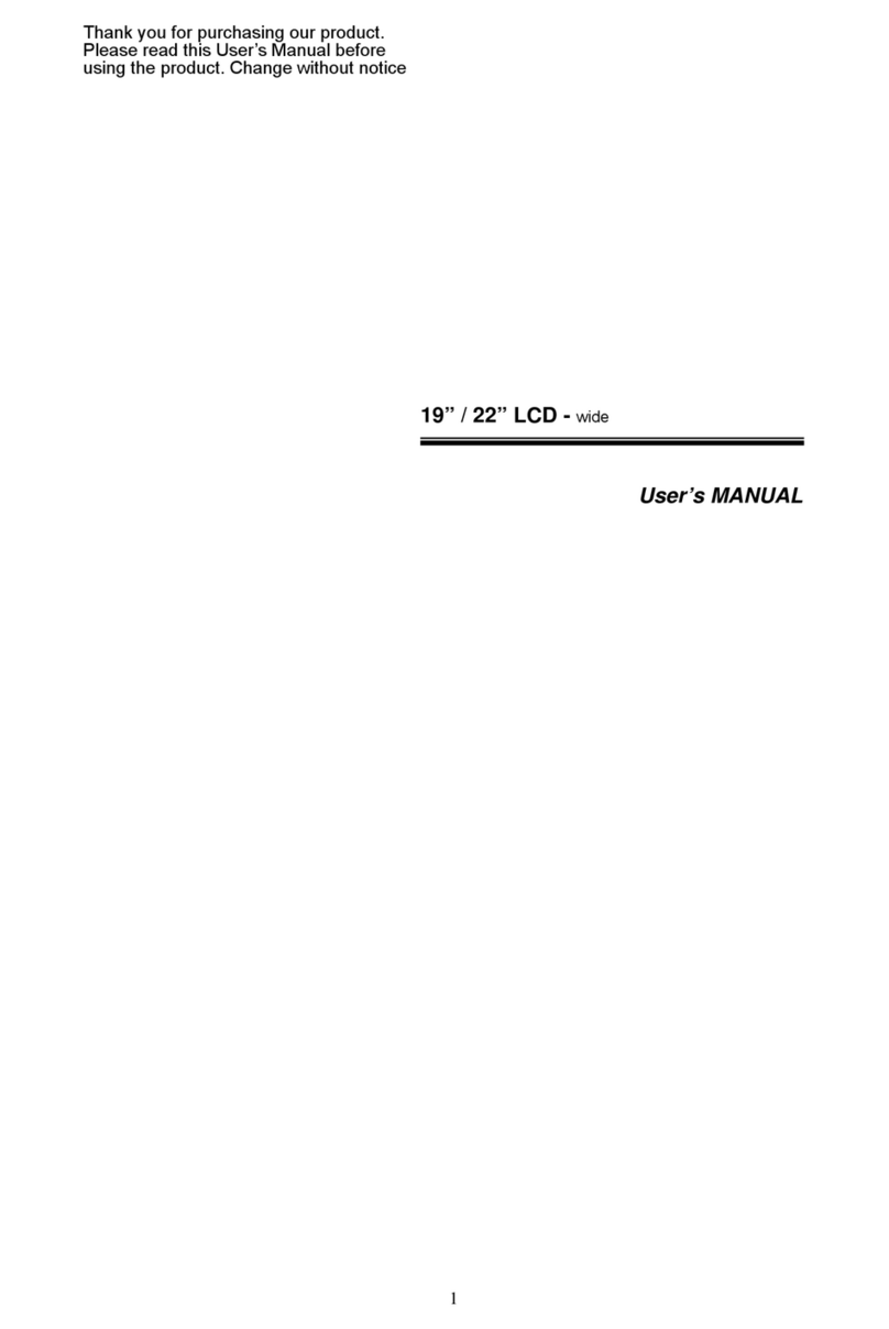 Hi Sharp 19" User manual
