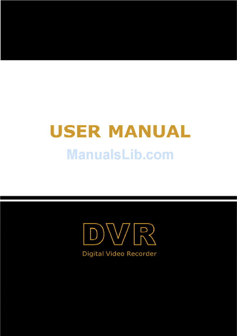Tronios DVR User manual