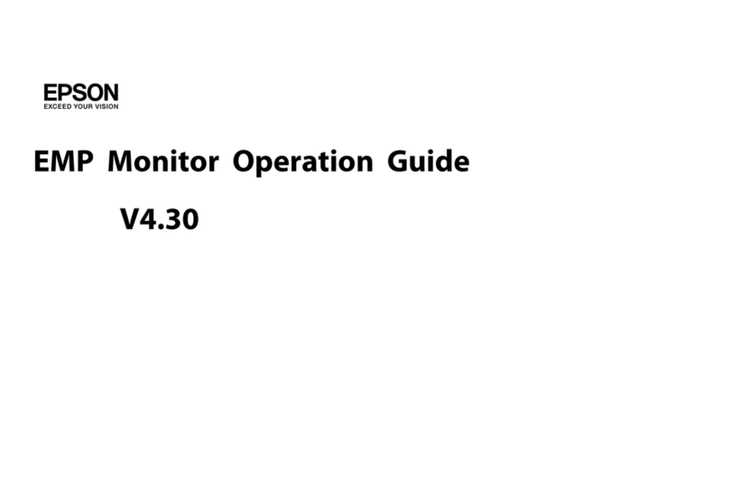 Epson EMP Monitor User manual