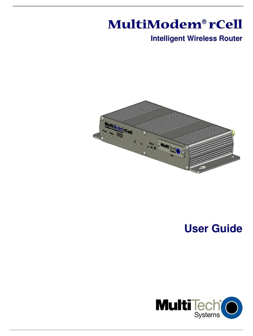 Multitech MultiModem rCell User manual