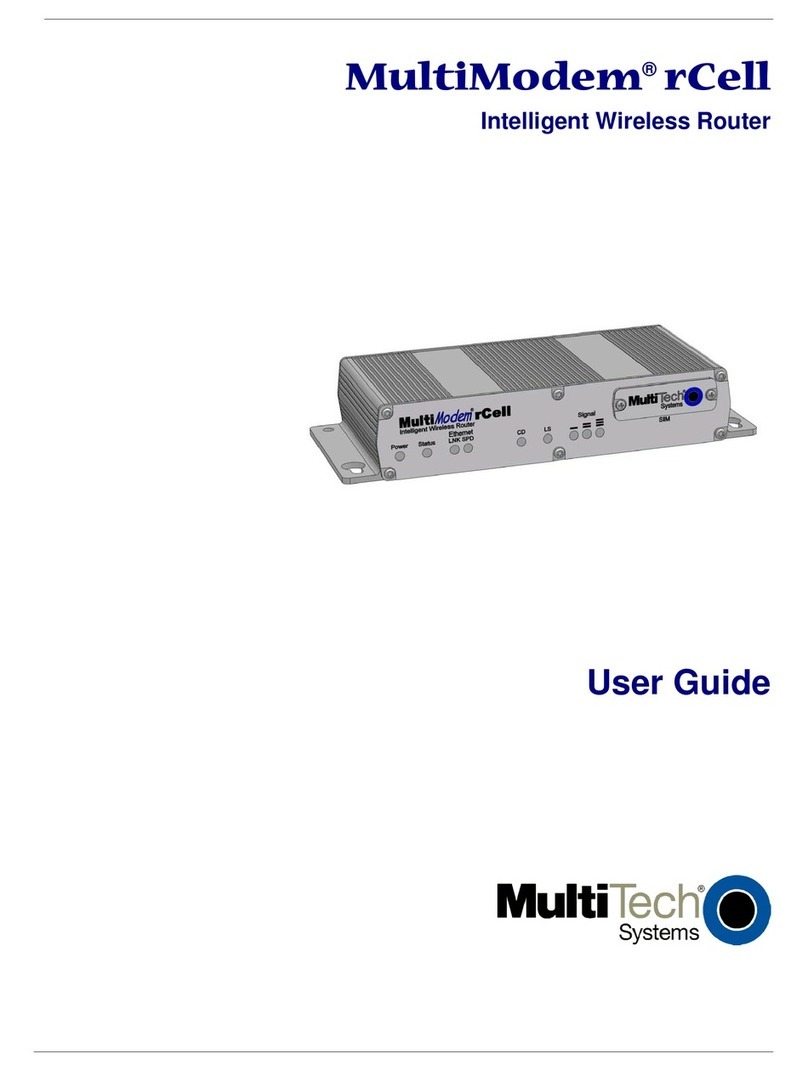 Multitech MultiModem rCell User manual