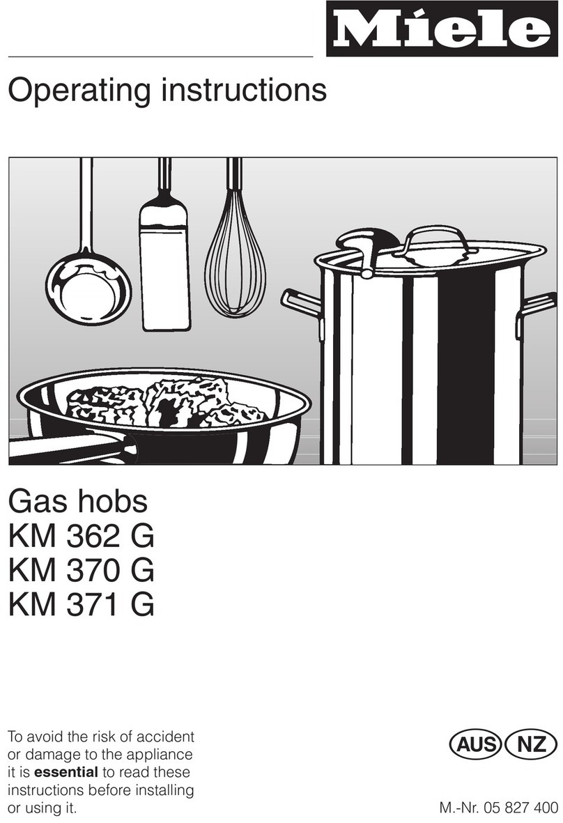 Miele KM 371 G User manual