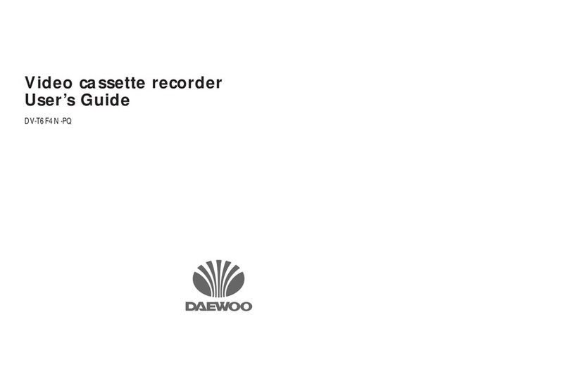 Daewoo DV-T6F4N-PQ User manual
