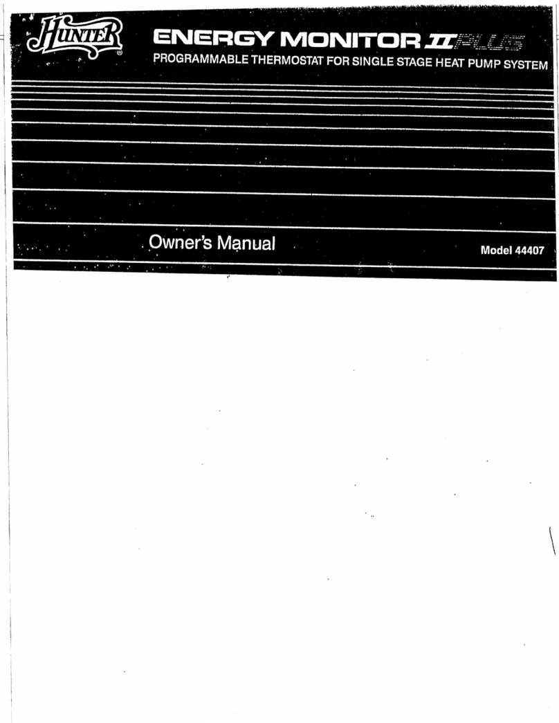 Hunter Enermy Monitor IIPlus 44407 User manual
