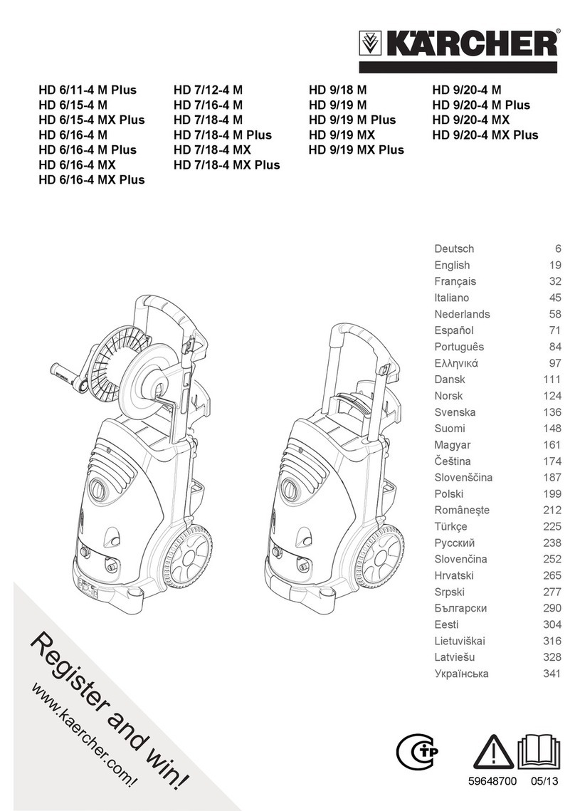 Kärcher HD 6/11-4 M Plus User manual