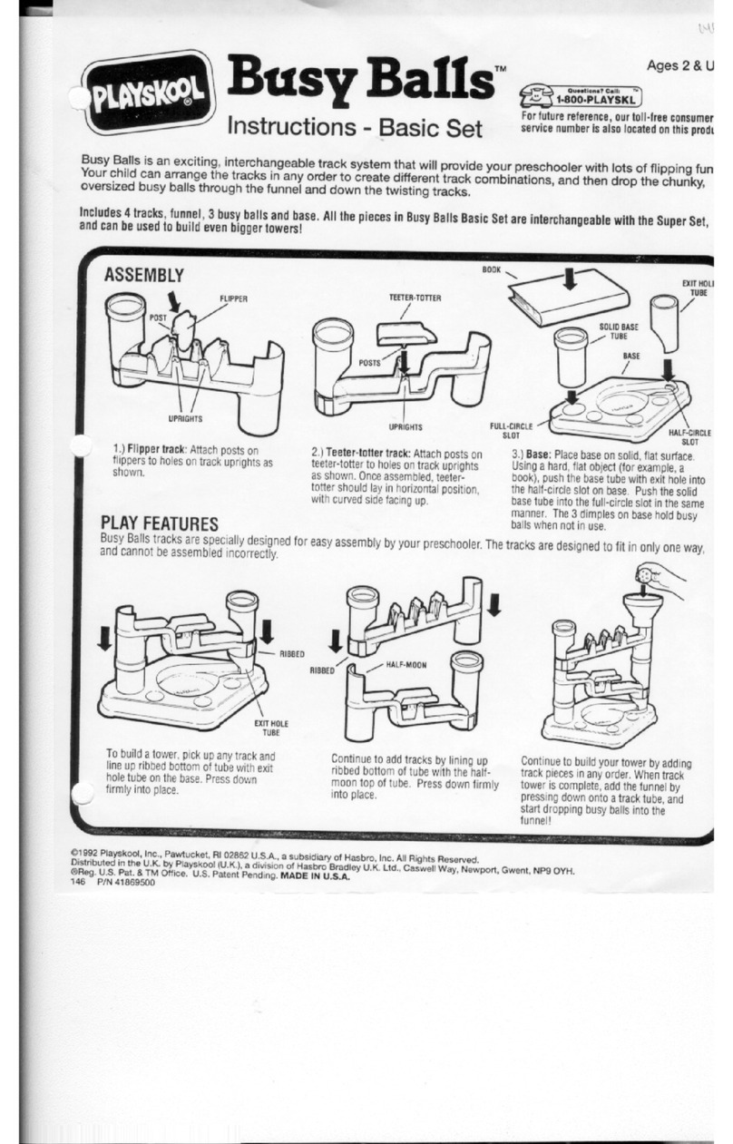Playskool Busy Balls Basic Set User manual