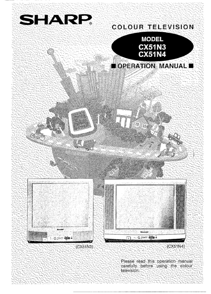 Sharp CX51N3 User manual