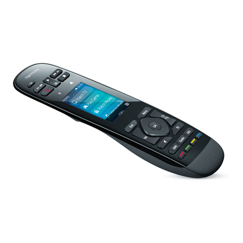 Logitech Remote Controller User manual
