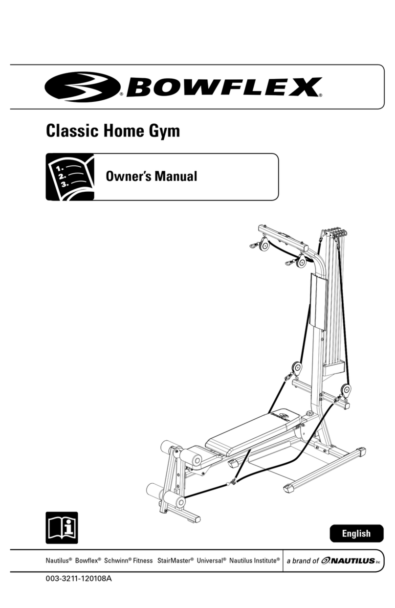 Bowflex Classic User manual