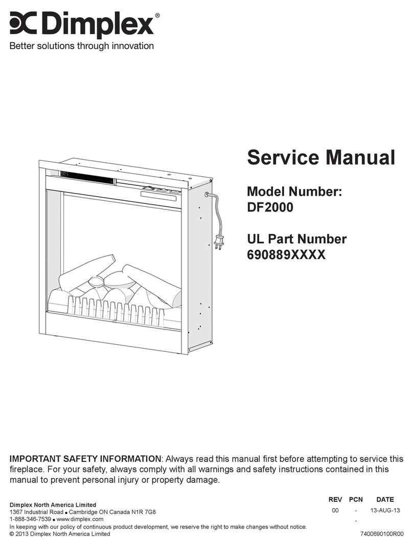Dimplex DF2000 User manual