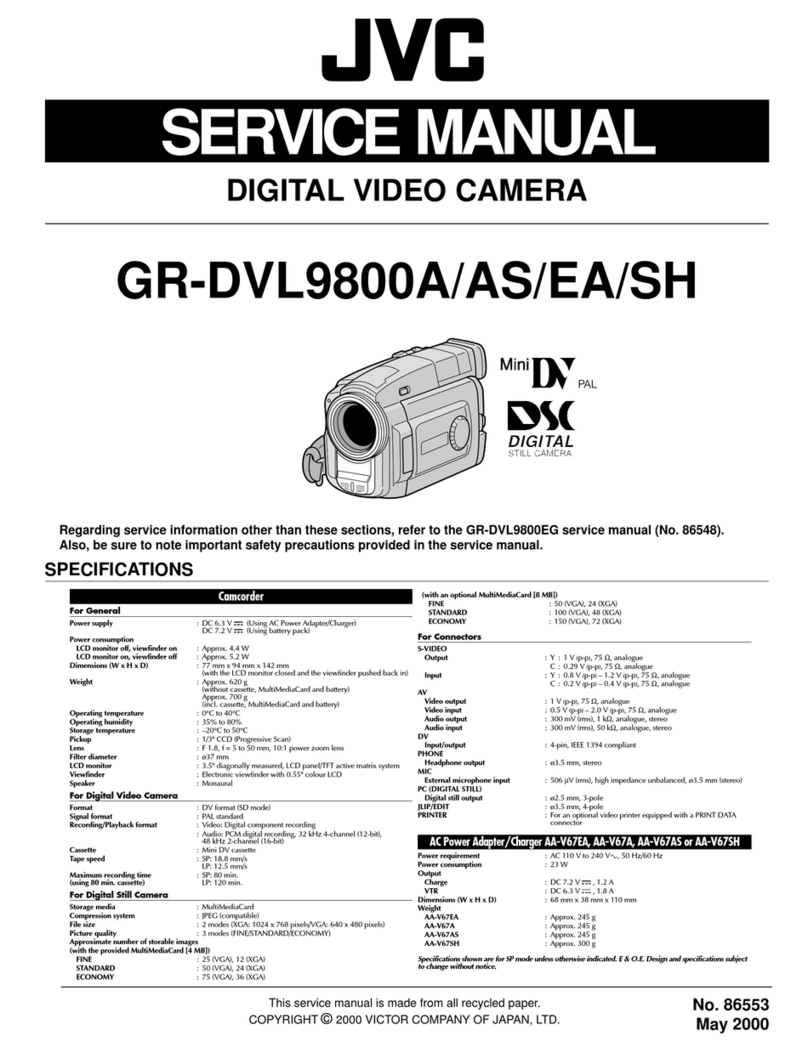 JVC GR-DVL9800A User manual