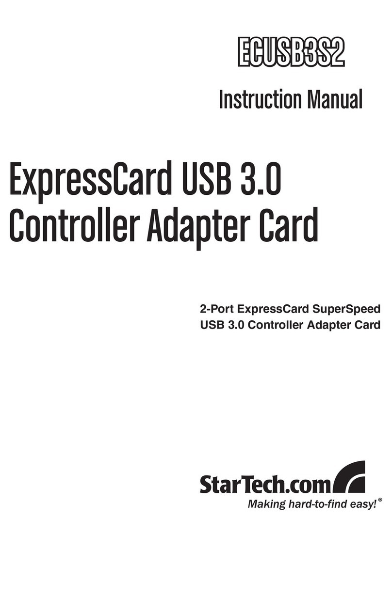 StarTech.com ECUSB3S2 User manual
