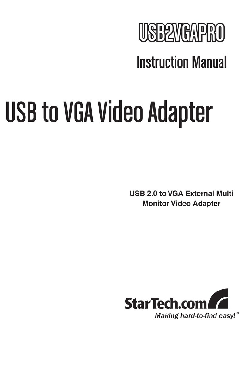 StarTech.com USB2VGAPRO User manual