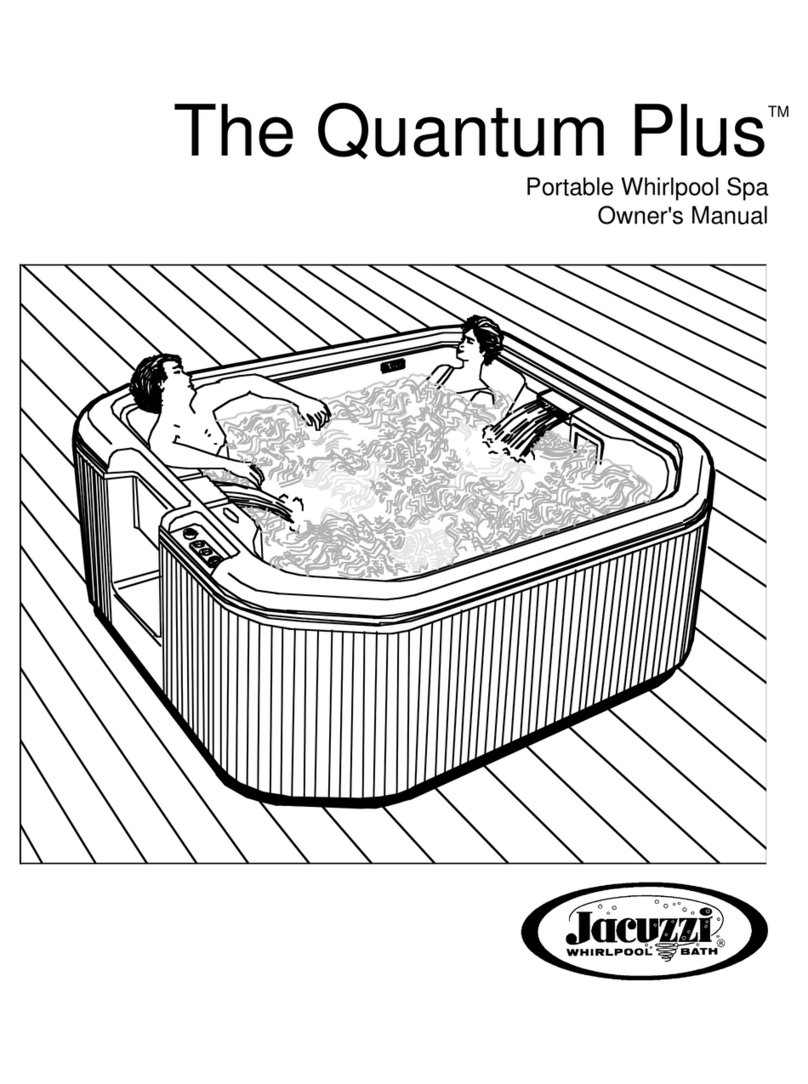 Jacuzzi The Quantum Plus User manual