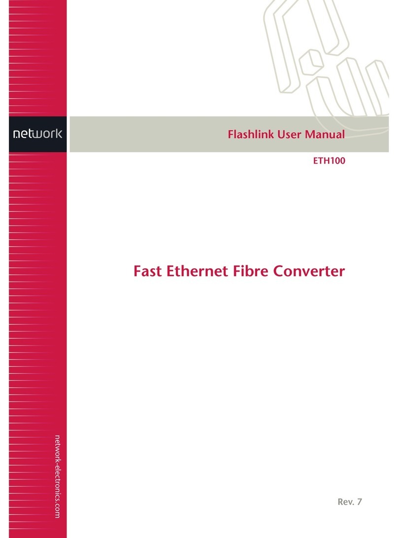 Network Electronics Flashlink ETH100 User manual