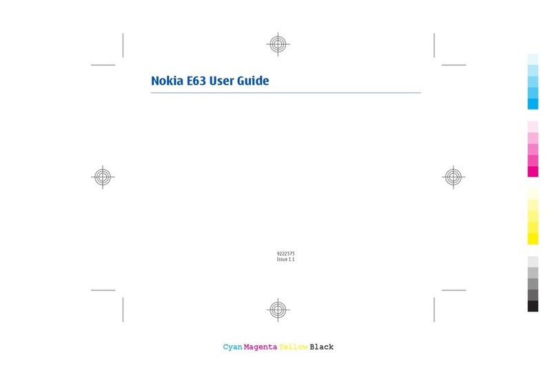Nokia E63 User manual