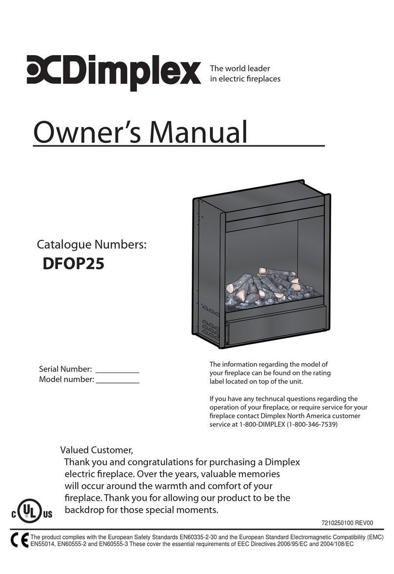 Dimplex DFOP25 User manual