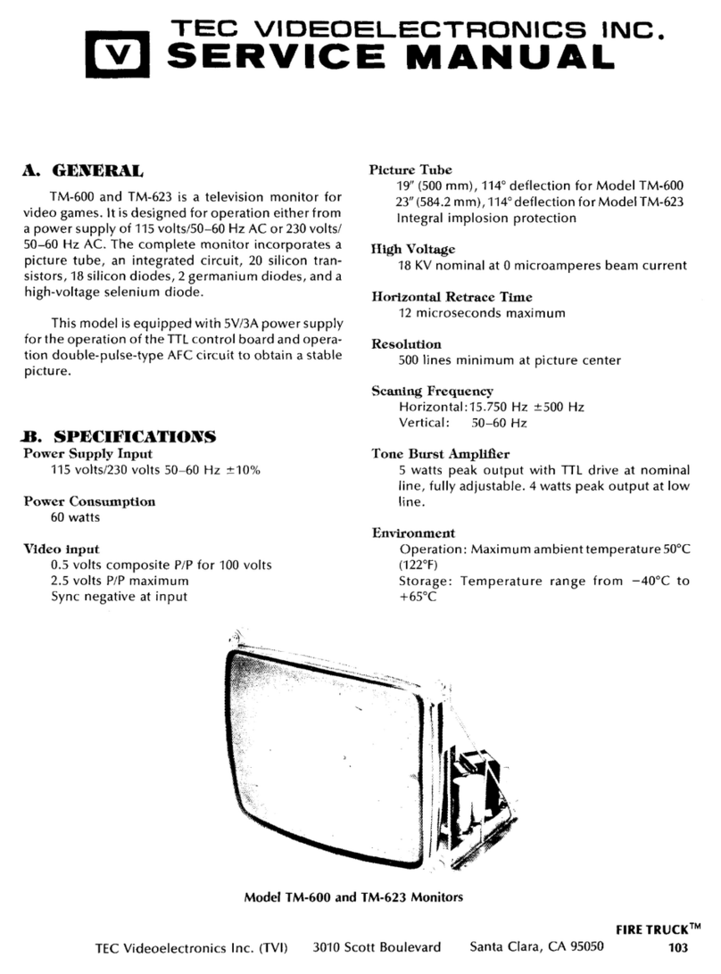 TEC TM-600 User manual