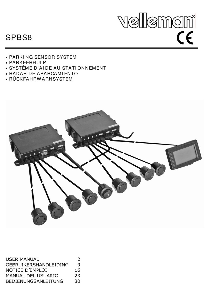 Velleman SPBS8 User manual