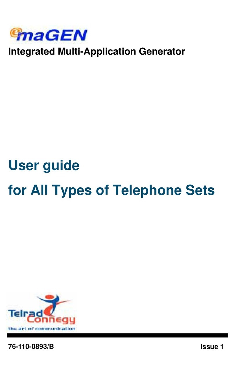 Telrad Integrated Multi-Application Generator User manual Telrad Integrated Multi-Application Generator User manual