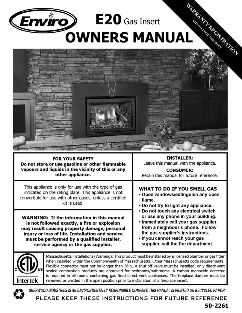 Enviro E20 User manual