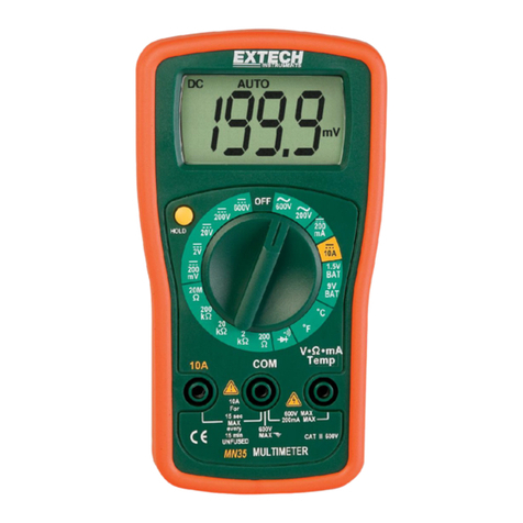 Extech Instruments MiniTec Series User manual