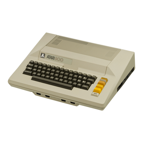 Atari 800 User manual