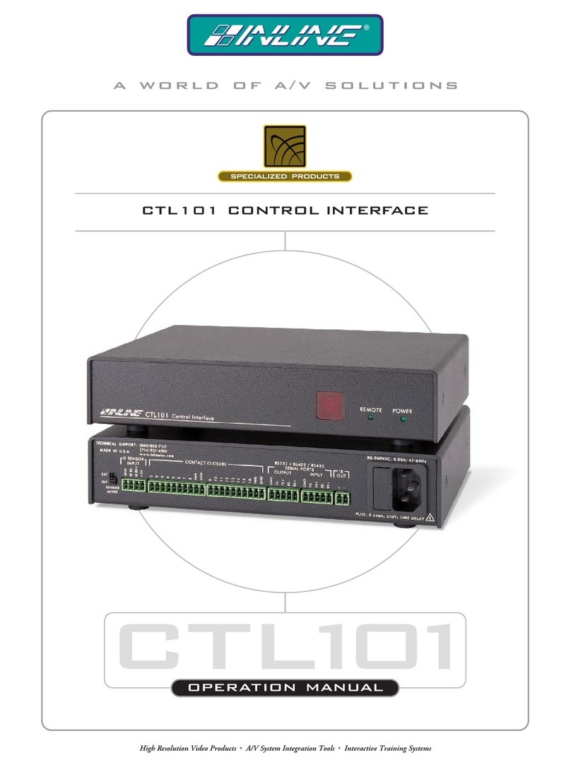 Inline CTL101 User manual