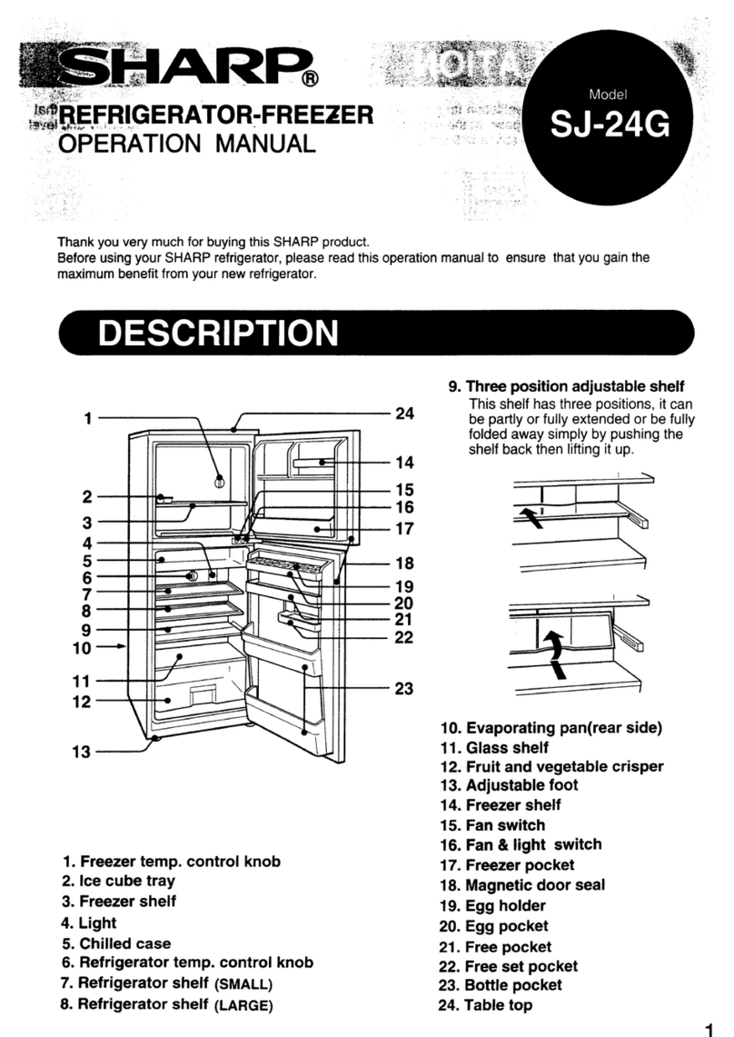 Sharp SJ-24G User manual