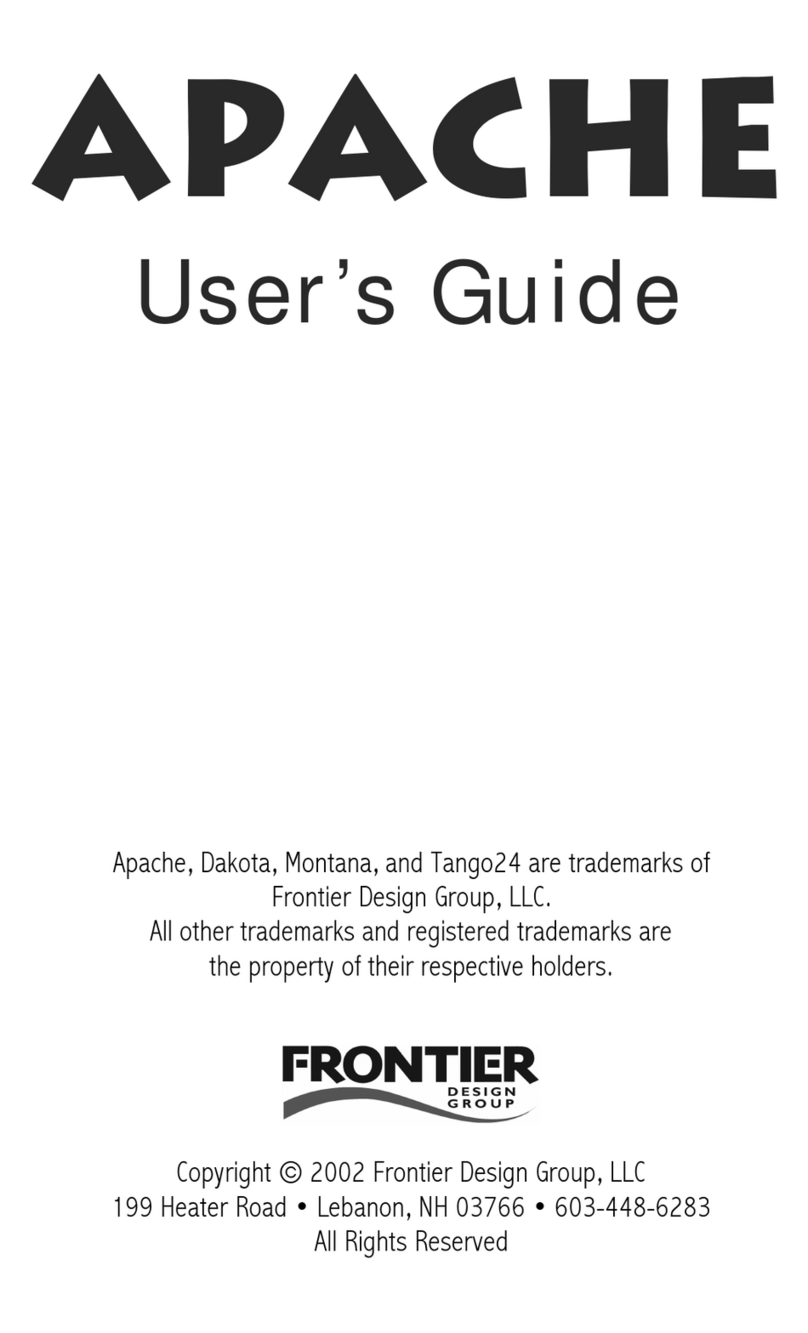 Frontier APACHE User manual
