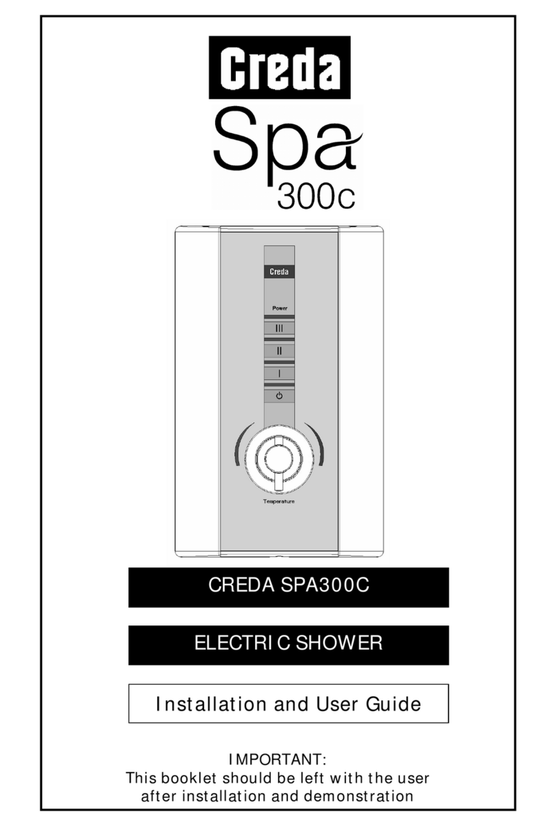 Creda Spa300c User manual