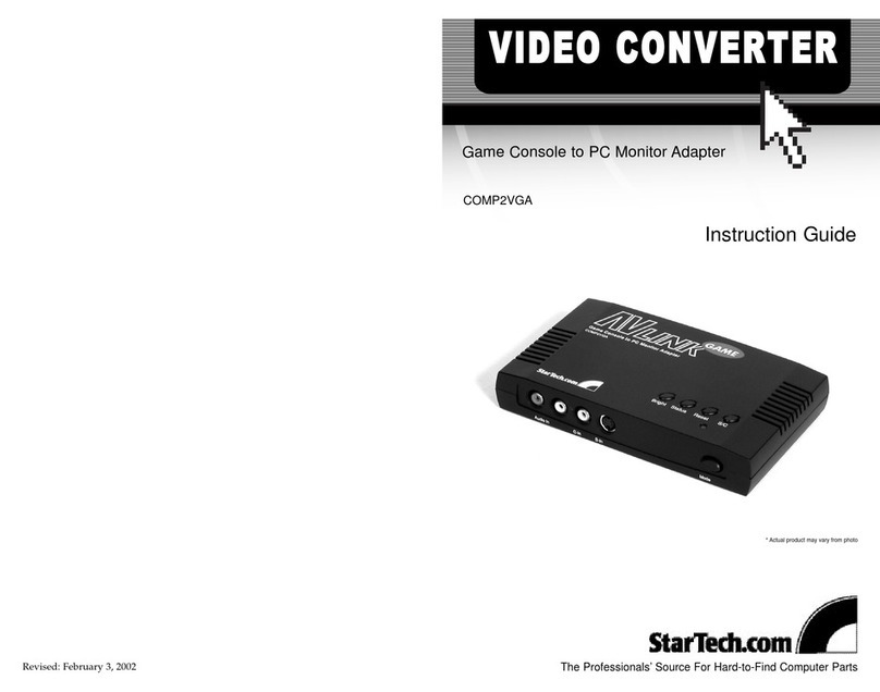 StarTech.com COMP2VGA Manual