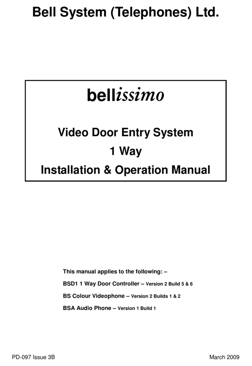 Bell System bellissimo User manual