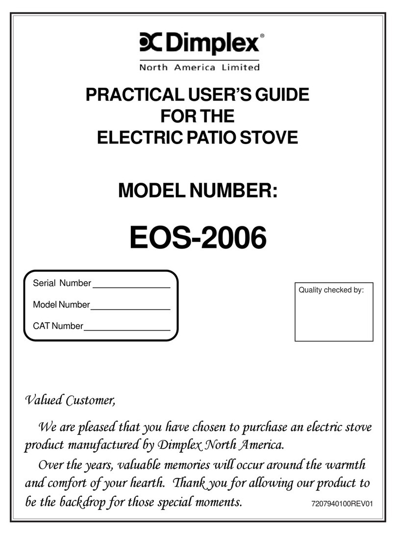 Dimplex EOS-2006 User manual