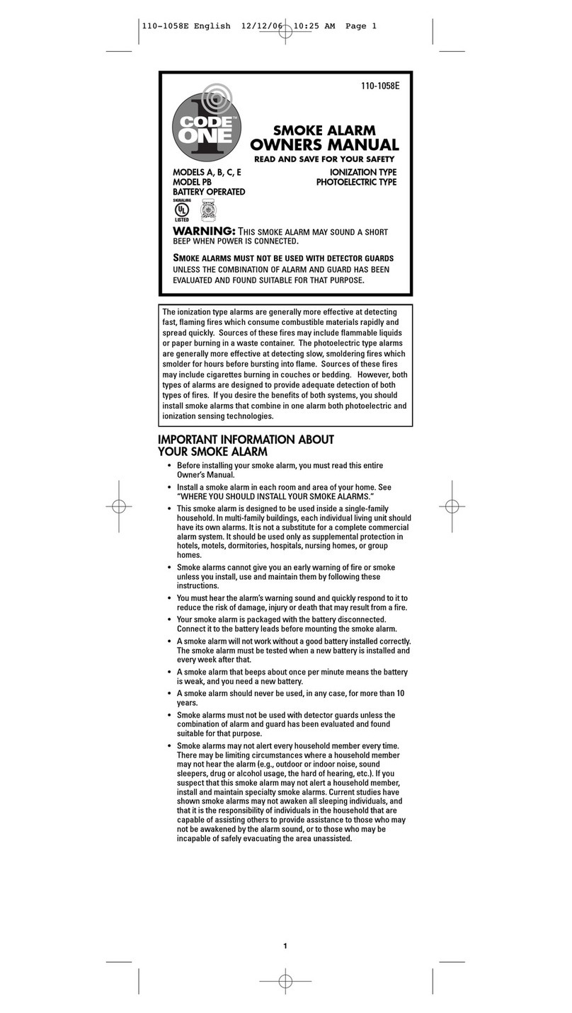 Code one A User manual