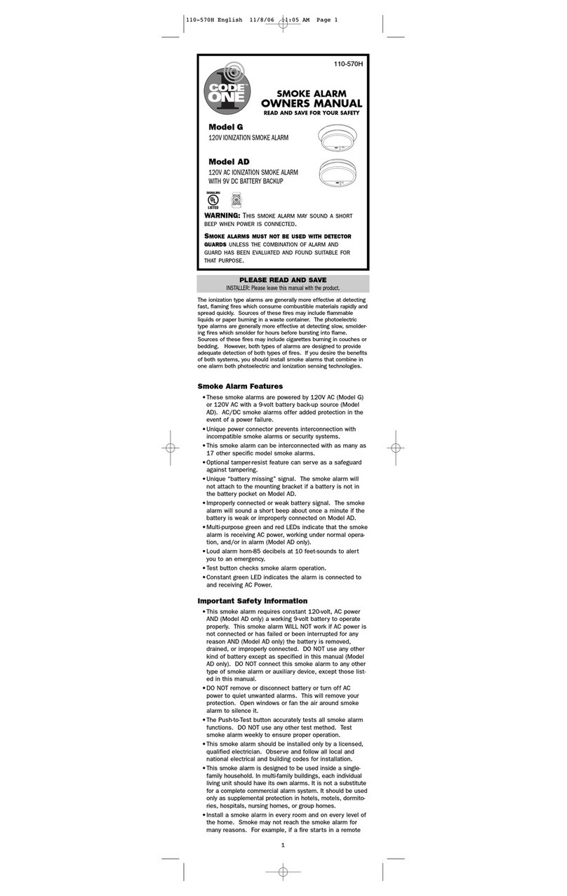 Code one G User manual
