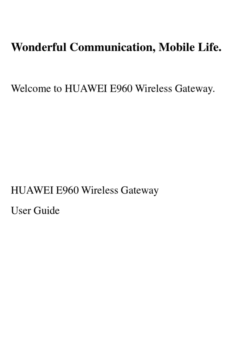 Huawei E960 HSDPA User manual