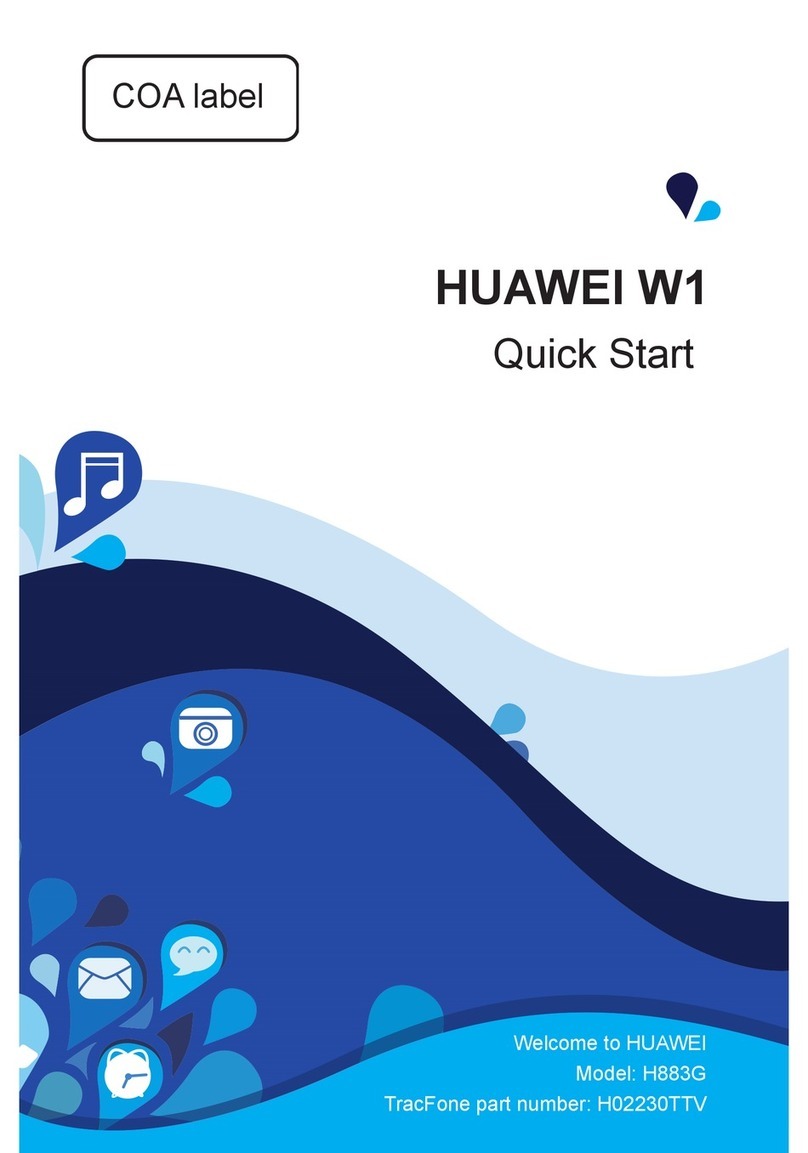 Huawei Ascend W1 User manual