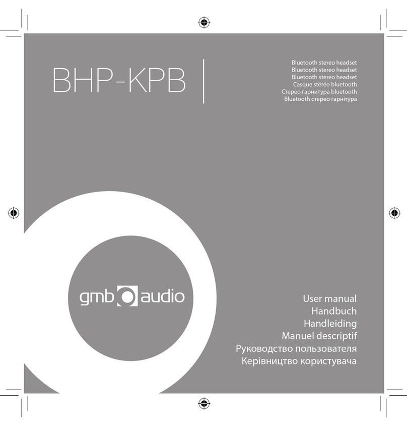 GMB Audio BHP-KPB User manual