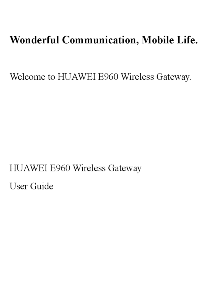 Huawei E960 HSDPA User manual