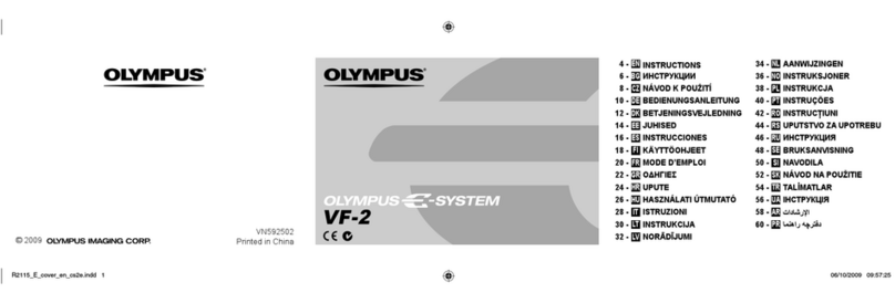 Olympus E-System VF-2 User manual