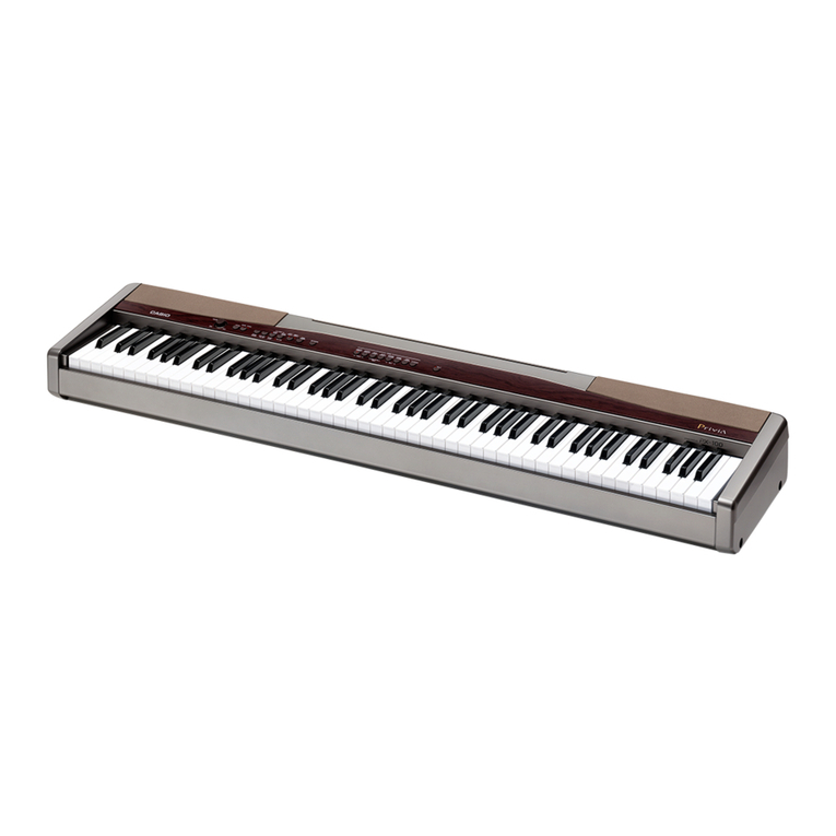 Casio Privia PX-100 user guide