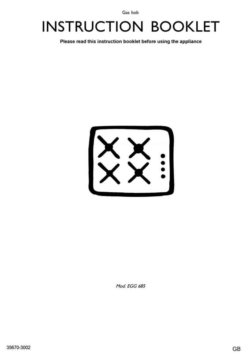 Electrolux EGG 685 User manual